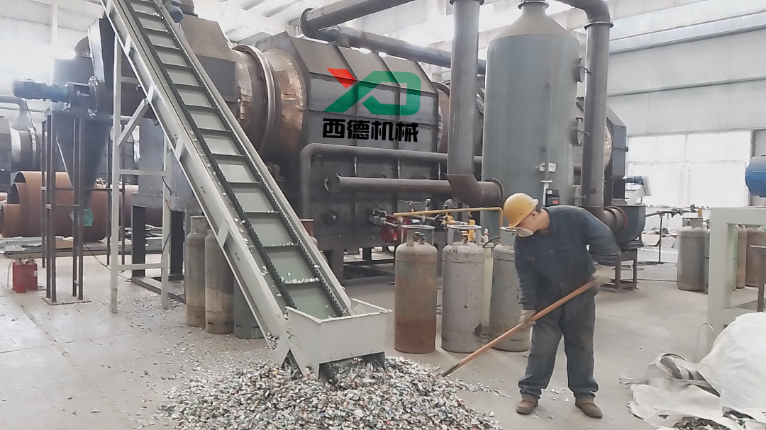 多功能金屬：易拉罐、電容和鋁箔能去除油漆，提升加工便利性，河南西德機(jī)械設(shè)備